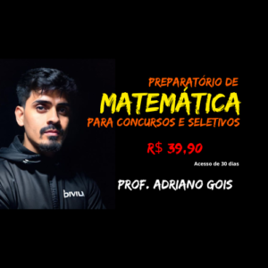 Preparatório Matemática para concursos e seletivos