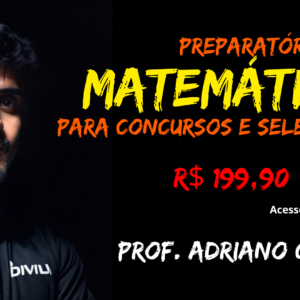 Preparatório Matemática para concursos e seletivos